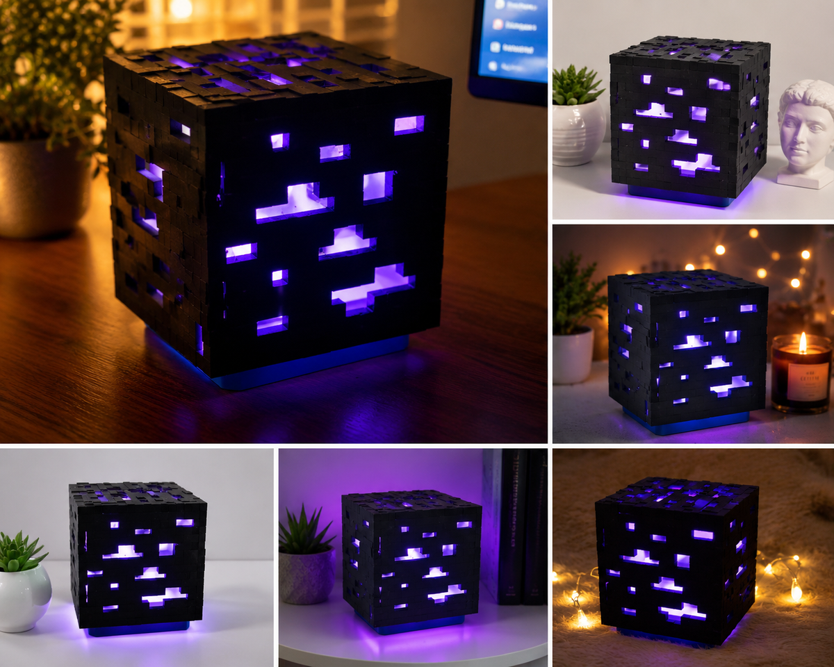 Pixel Block Lamp