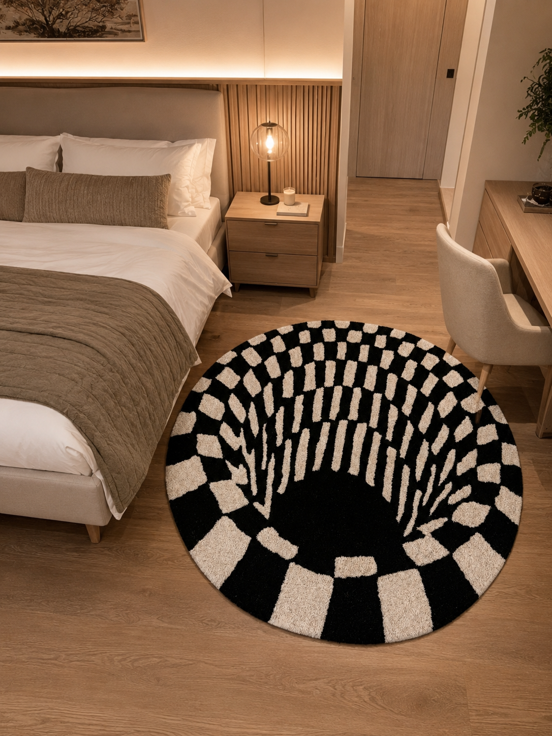 Illusion Floor Hand Tufted Rug