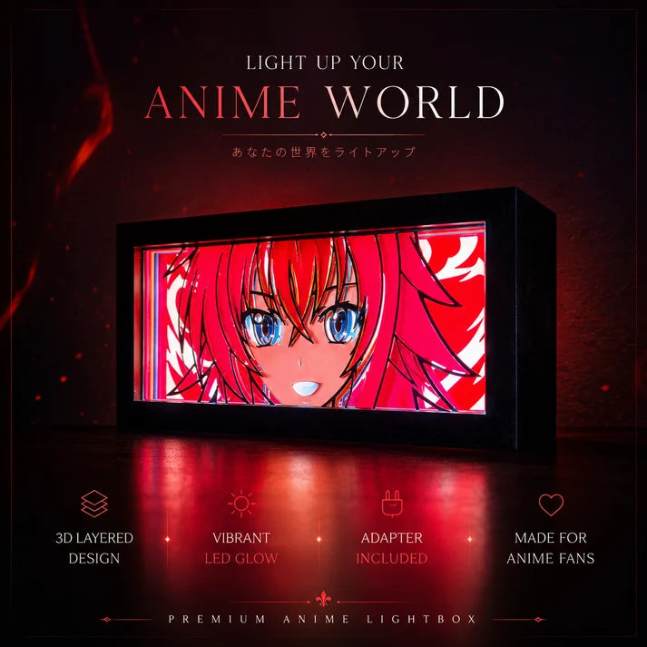 Rias Gremory Shadow Lightbox