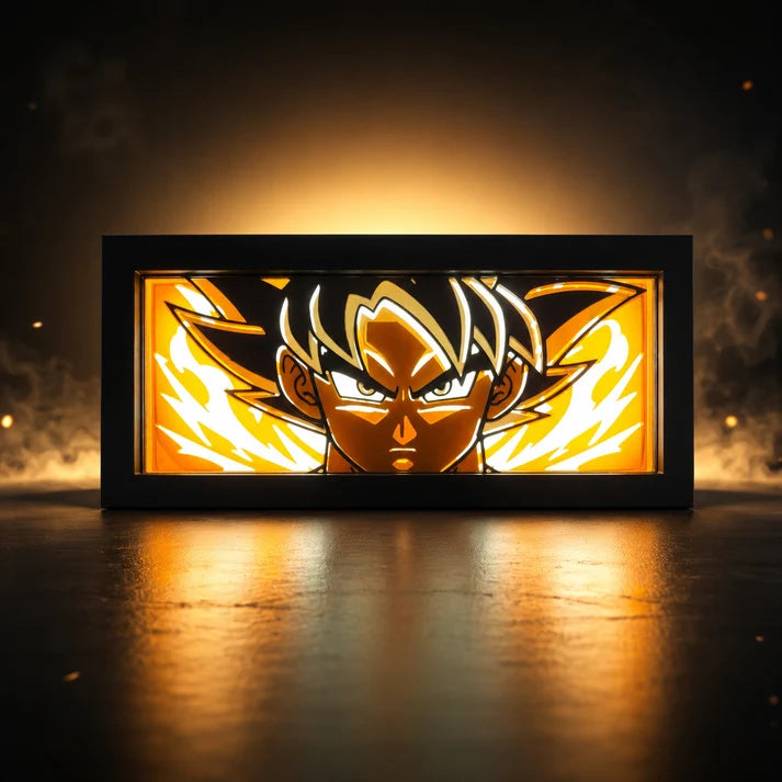 Ultra Instinct Goku Shadow Lightbox