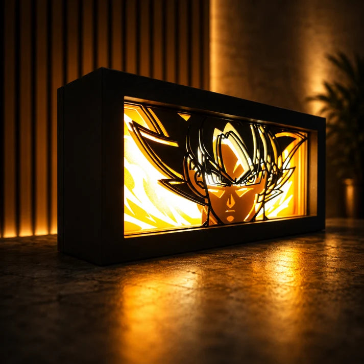 Ultra Instinct Goku Shadow Lightbox