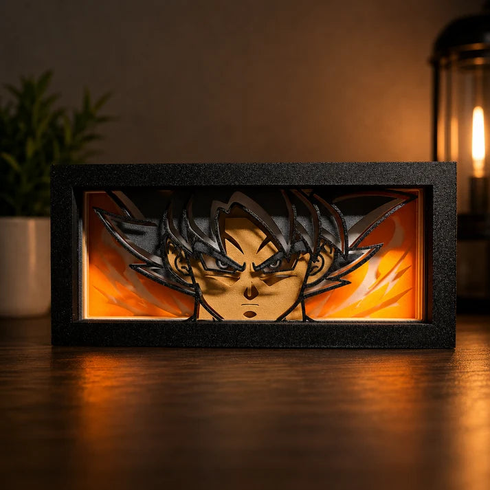 Ultra Instinct Goku Shadow Lightbox