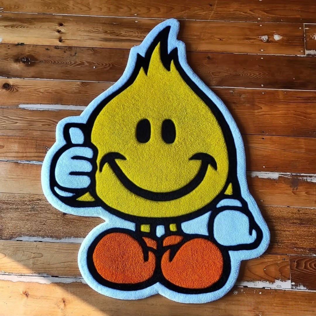 Feel-Good Flame Rug