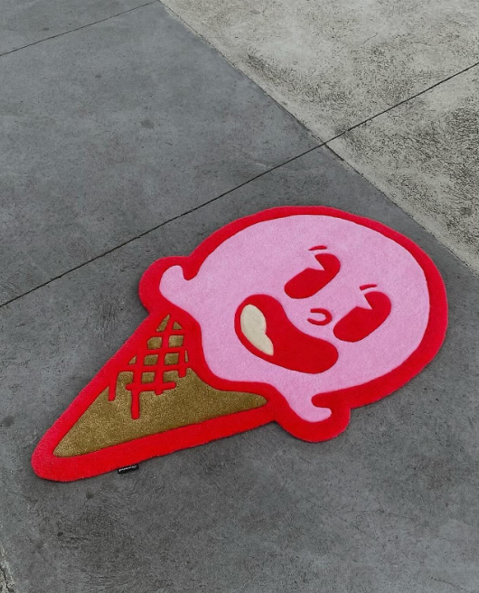 Ice Cream Hand Tufted Rug