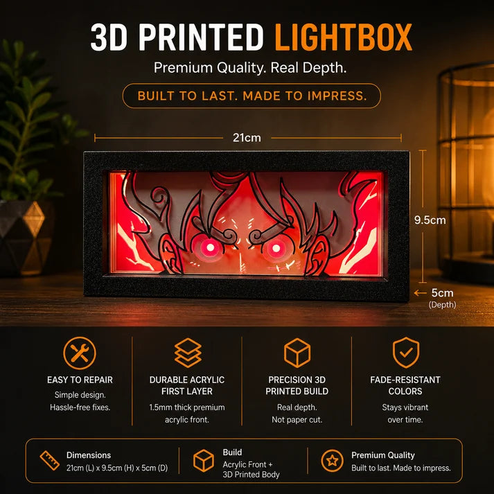 Luffy Gear 5 Shadow Lightbox