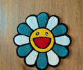 Pop Flower Smiley Rug